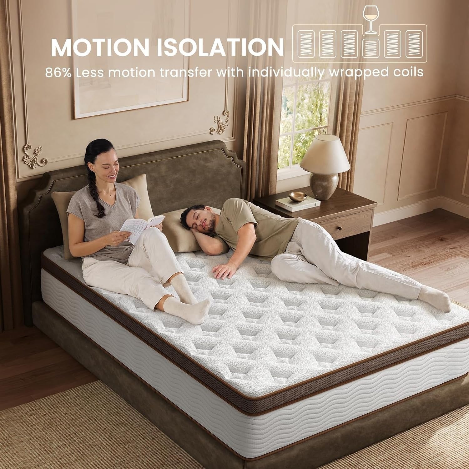 Coil Foam Pressure Relief Mattress