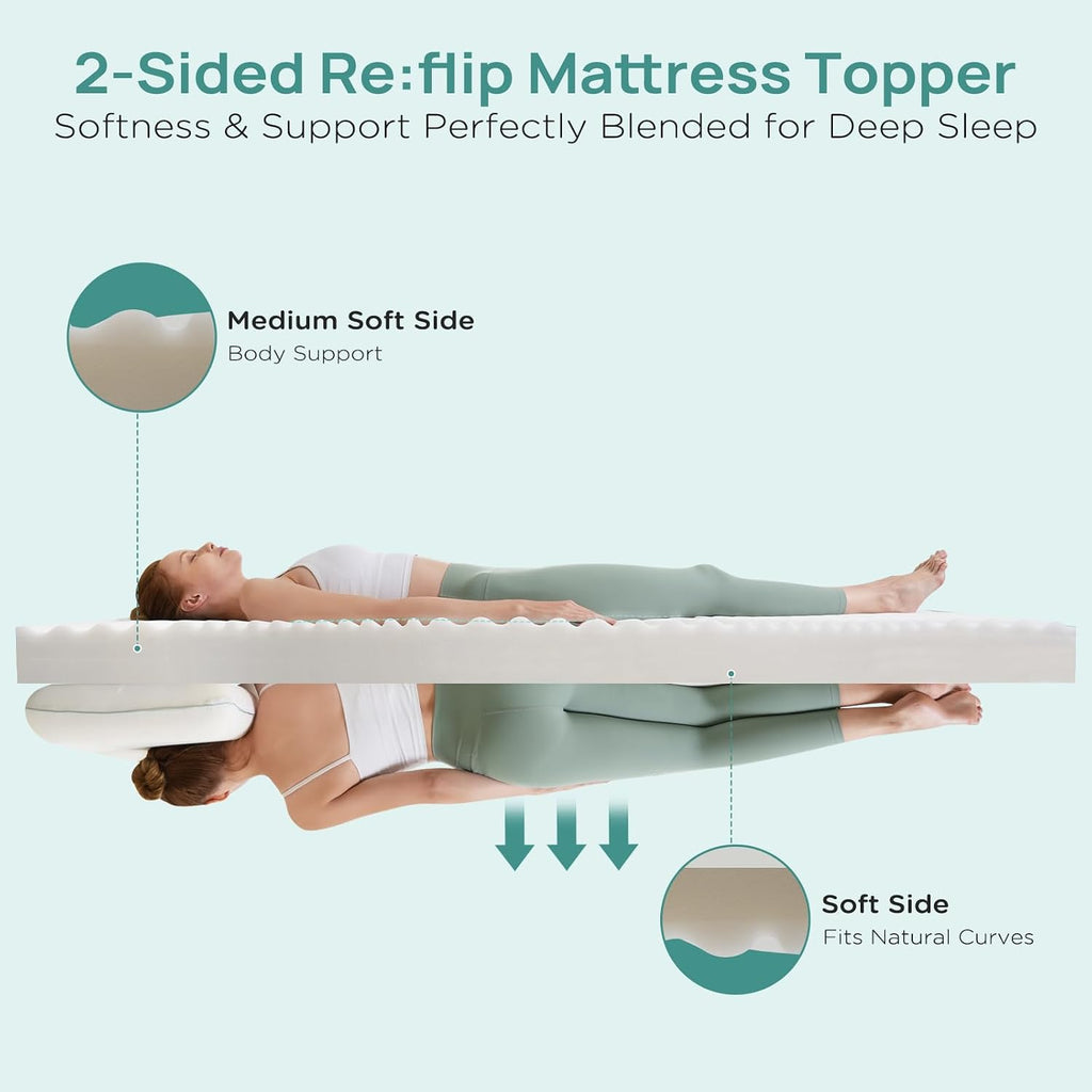Dual Sided Firm Foam Topper