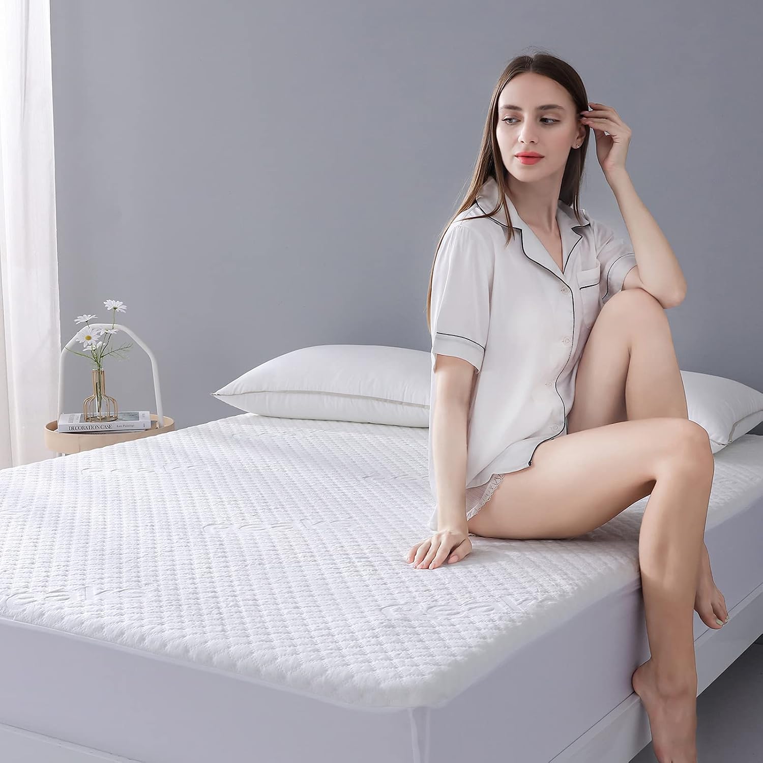 Bamboo Cooling Waterproof Mattress Protector