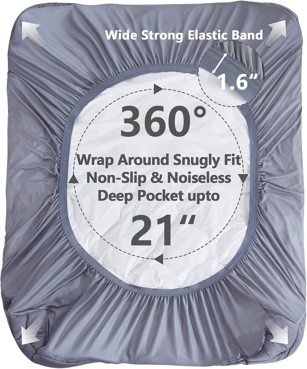 Cooling Quilted Mattress Protector