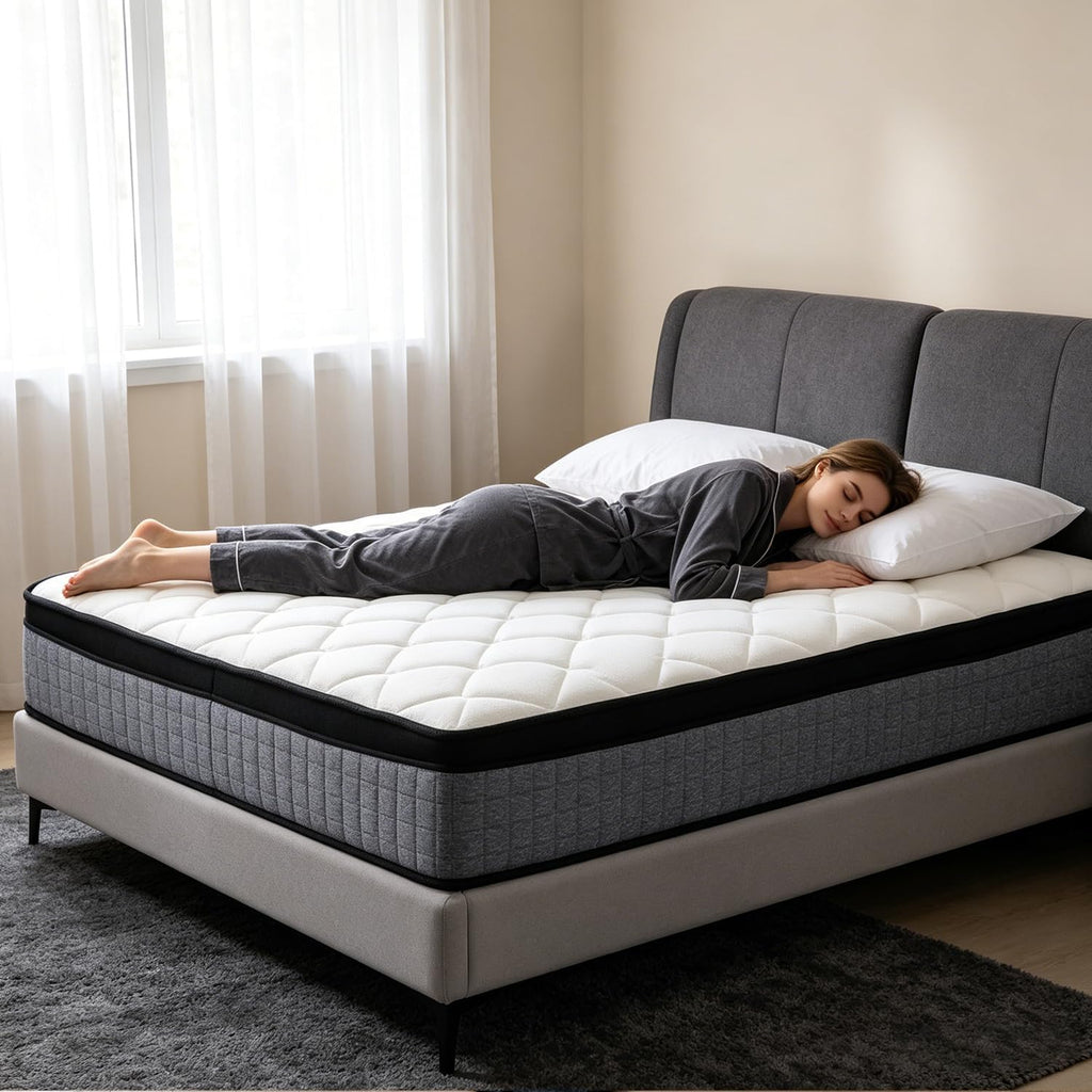 Memory Foam Hybrid Spring Mattress