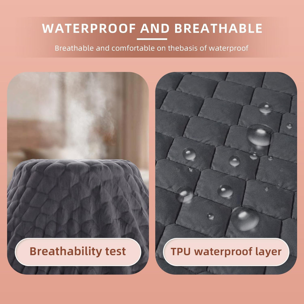 Noiseless Waterproof Mattress Protector