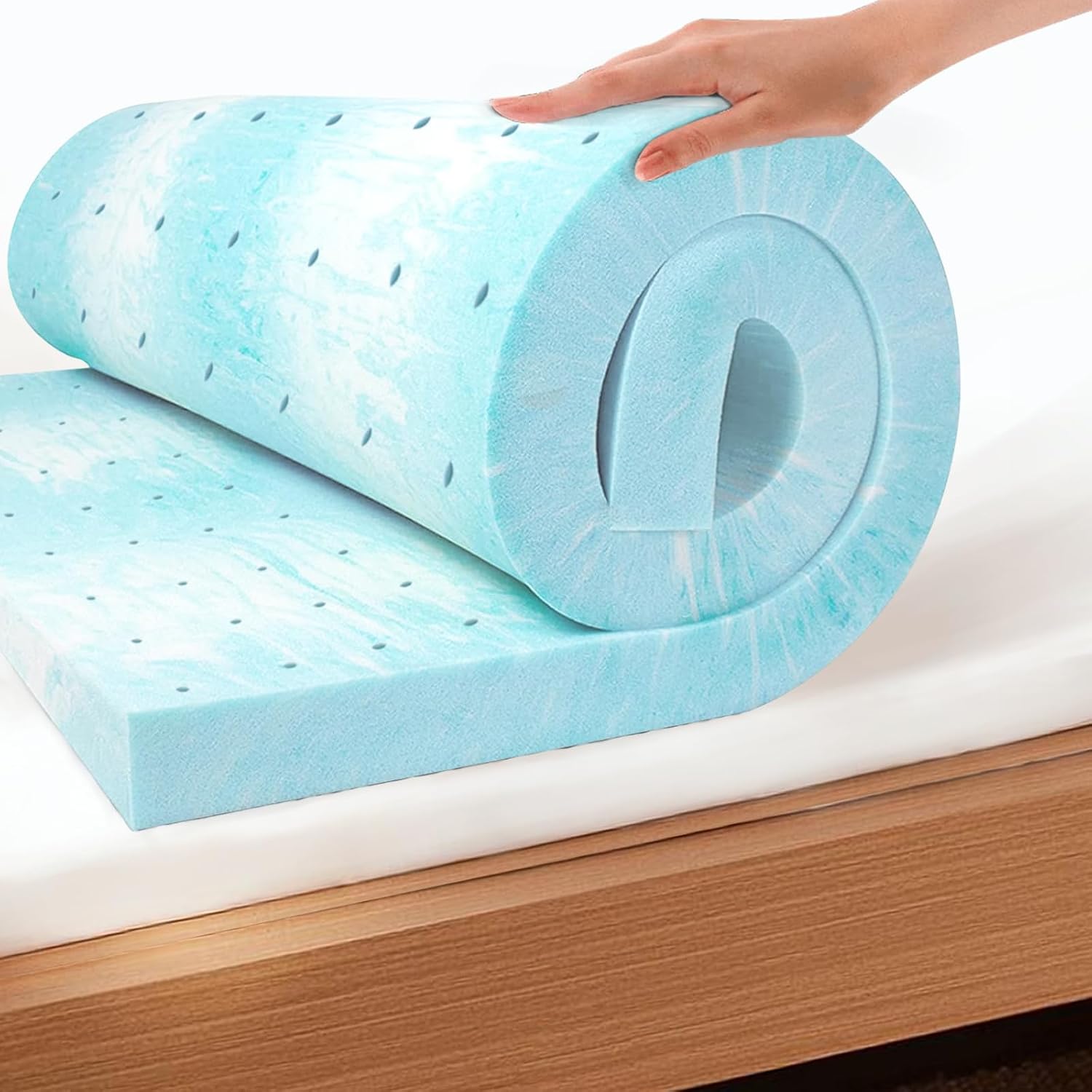 Cool Gel Pressure Relief Foam Topper