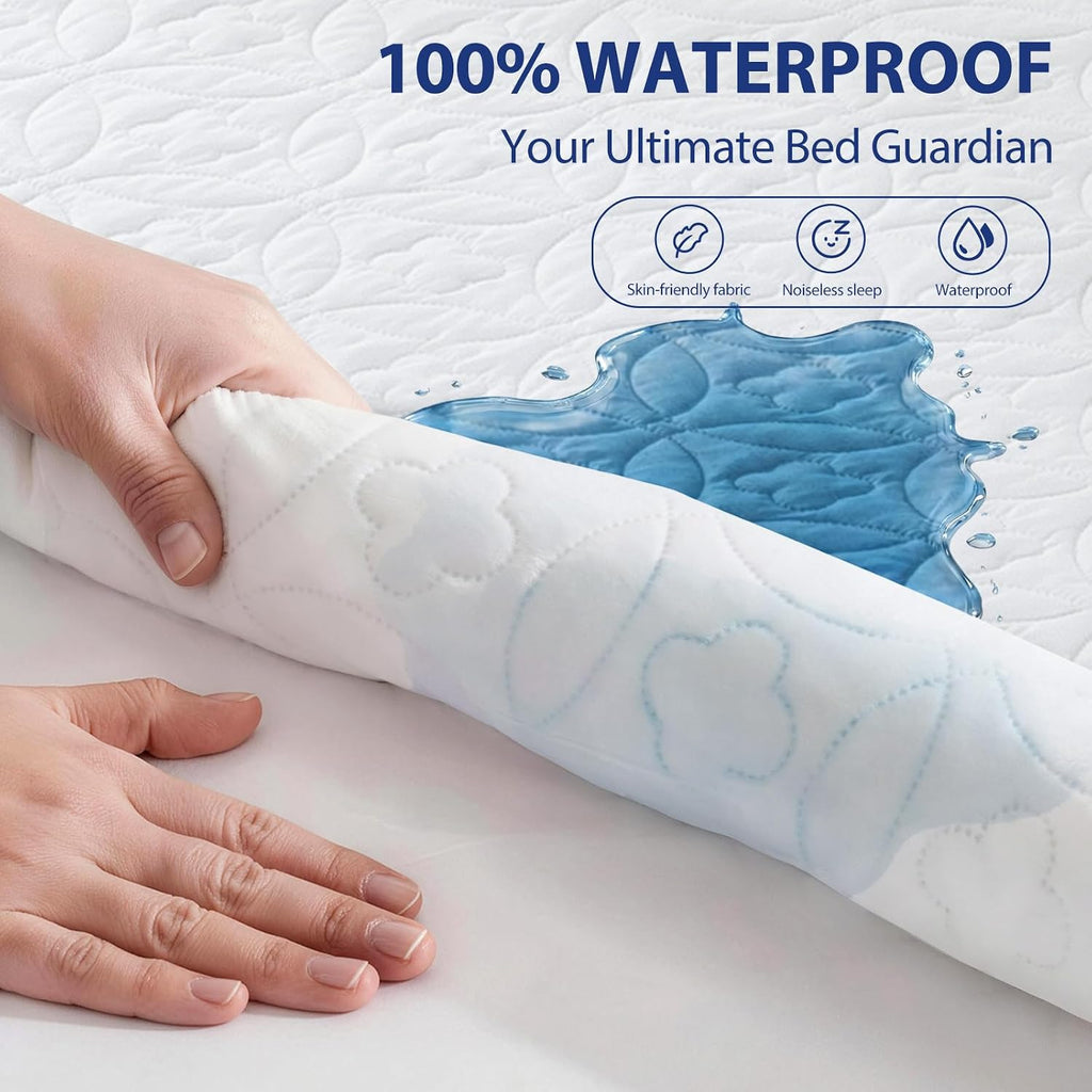 Soft Noiseless Waterproof Mattress Protector