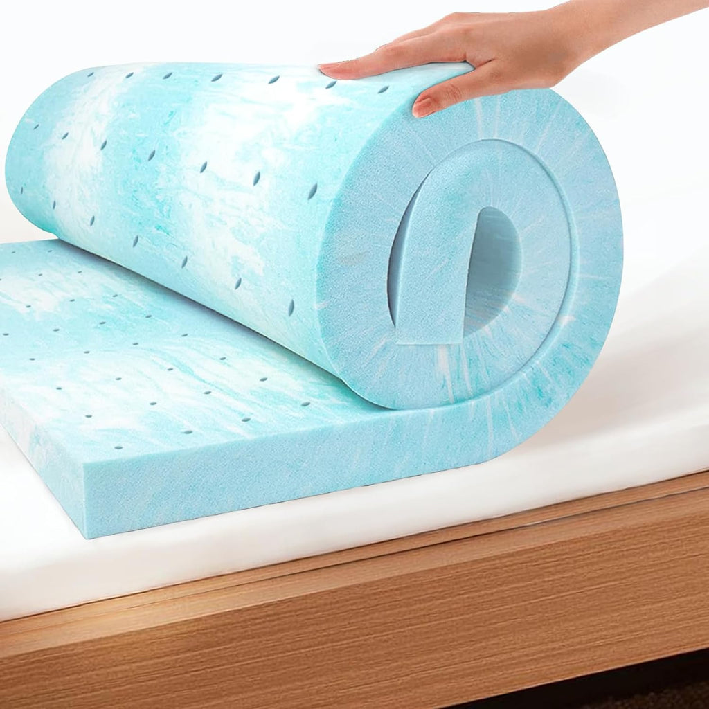 Cool Gel Pressure Relief Foam Topper