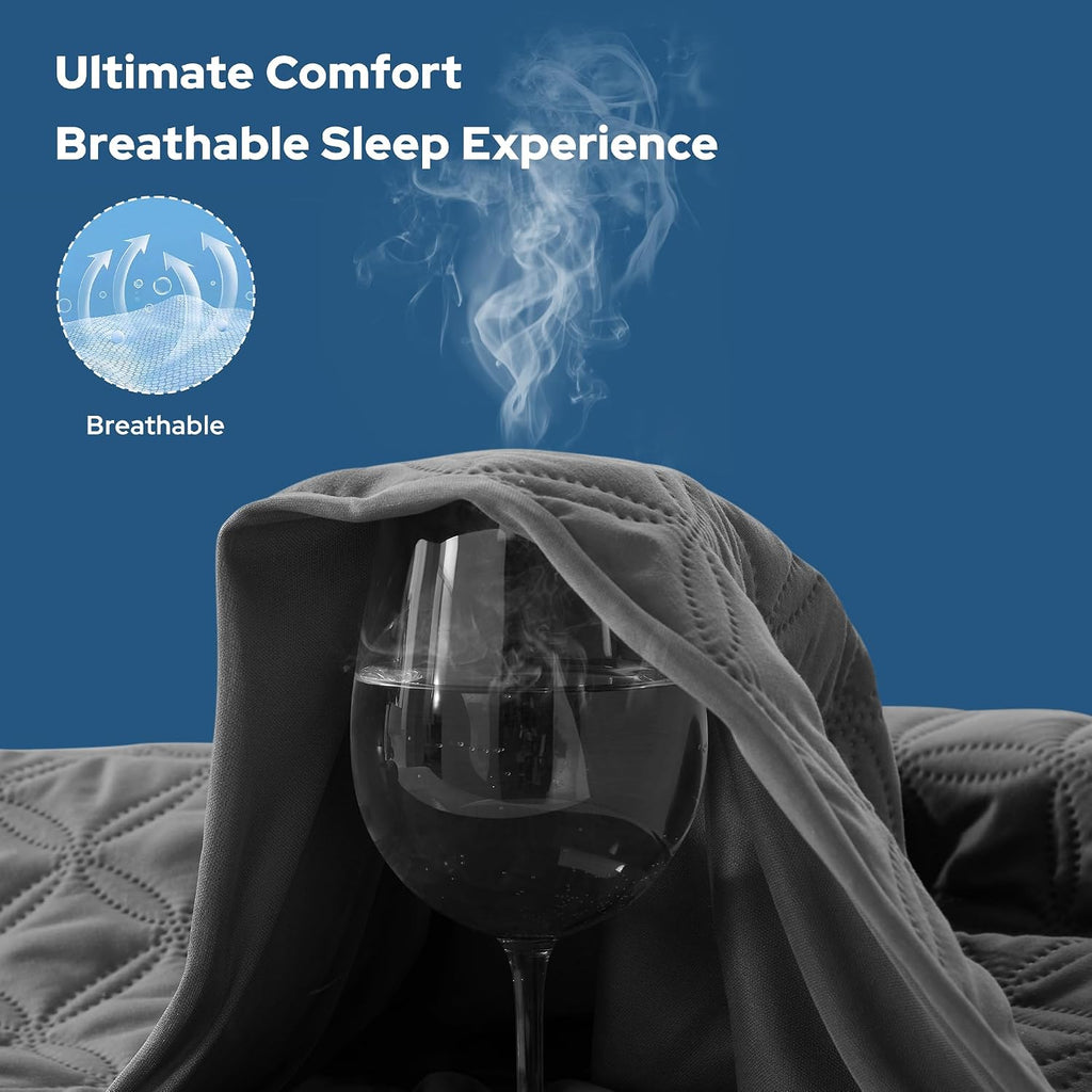 Soft Waterproof Noiseless Mattress Protector