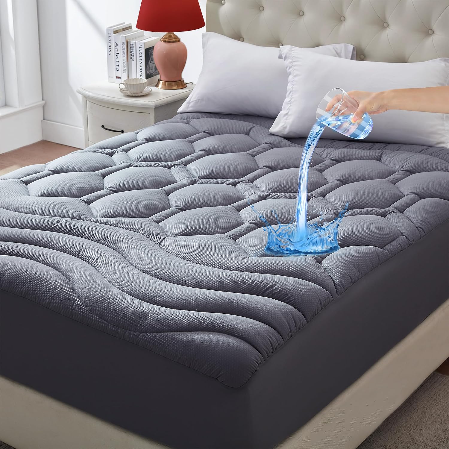 Cooling Quilted Mattress Protector