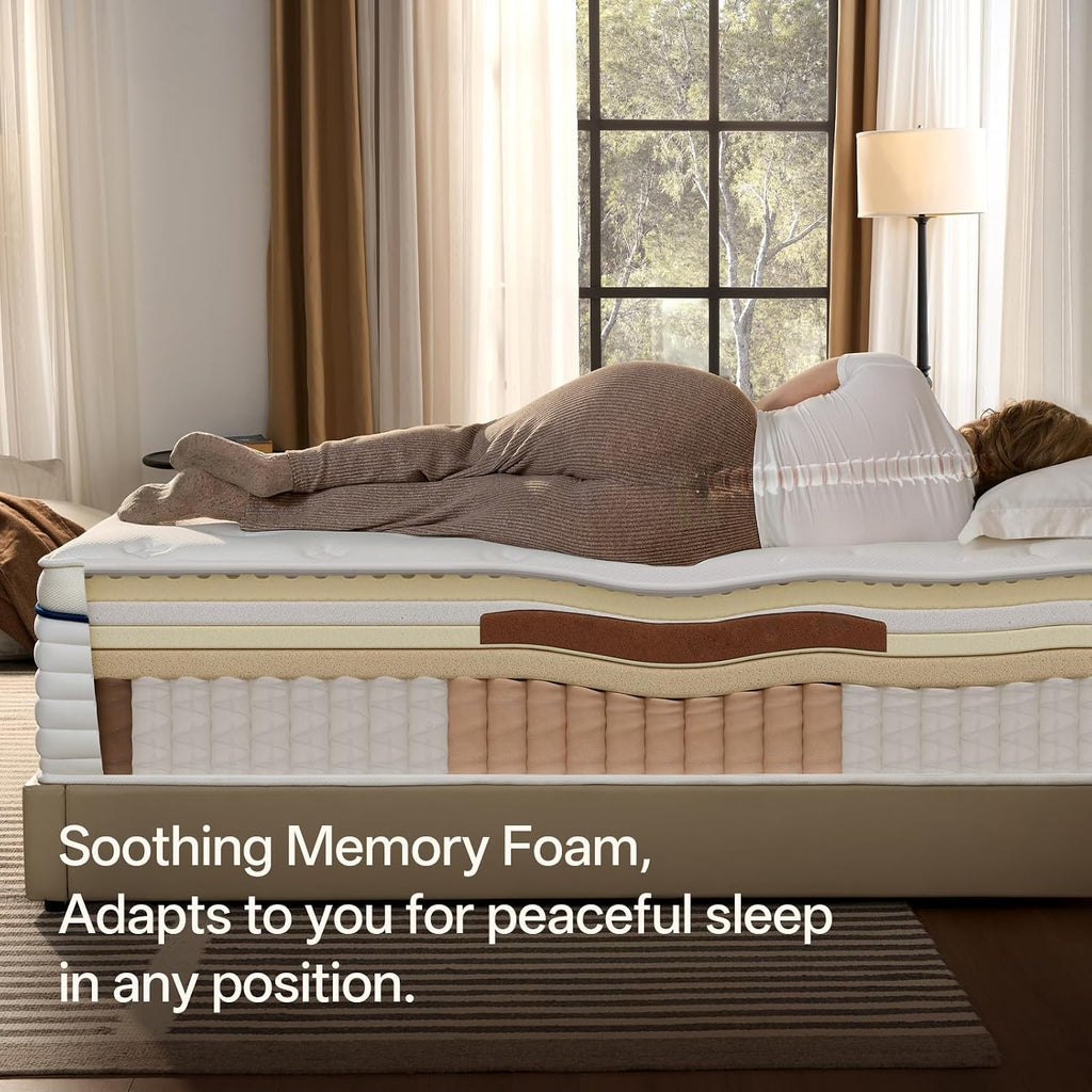 Plush Hybrid Coil Foam Mattress