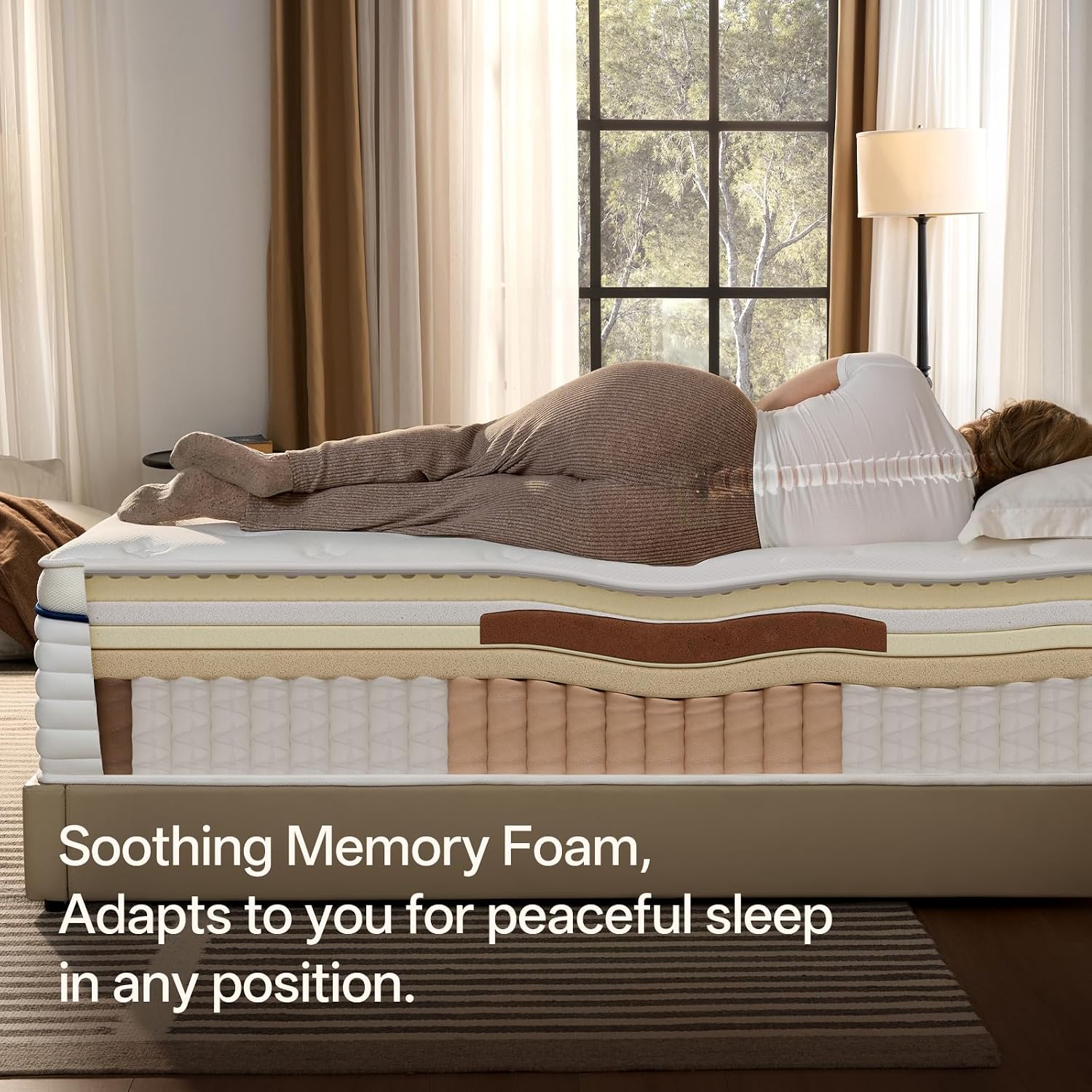 Plush Hybrid Coil Foam Mattress