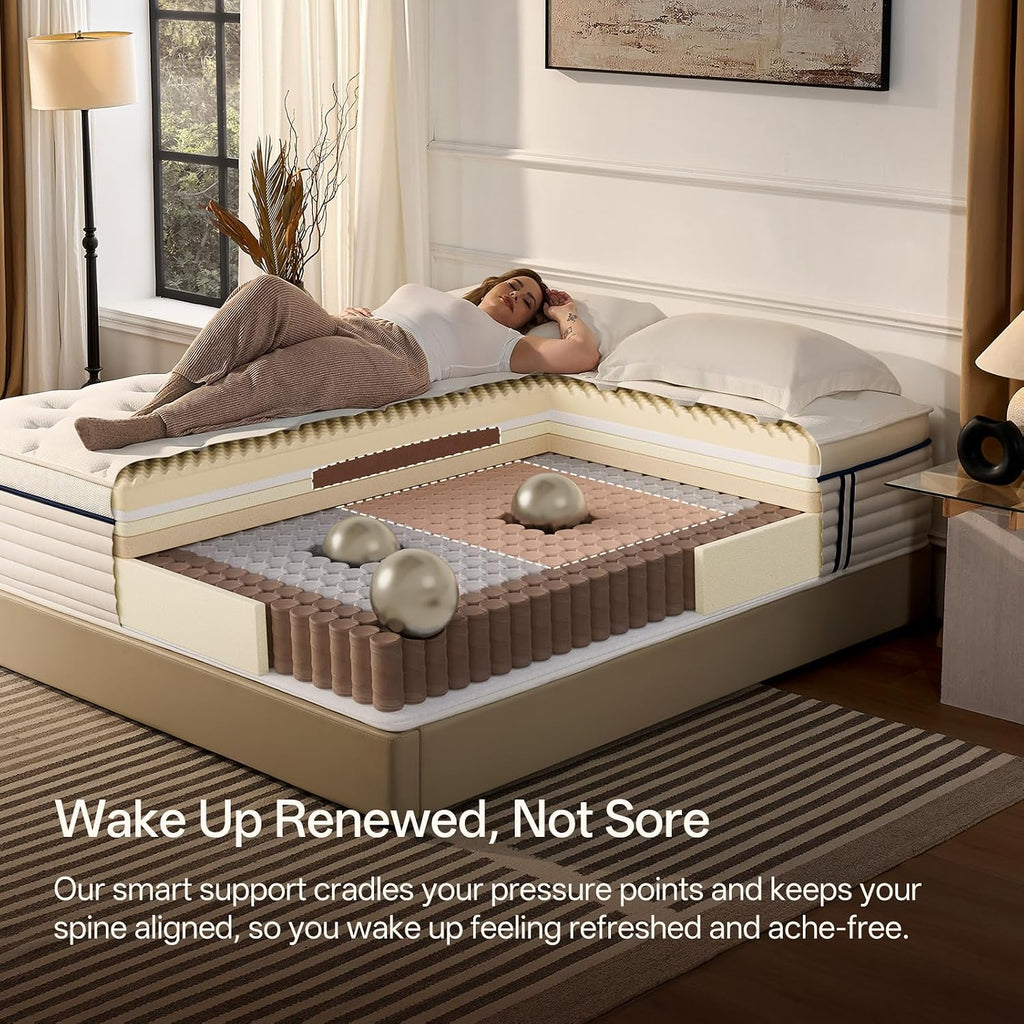 Plush Hybrid Coil Foam Mattress