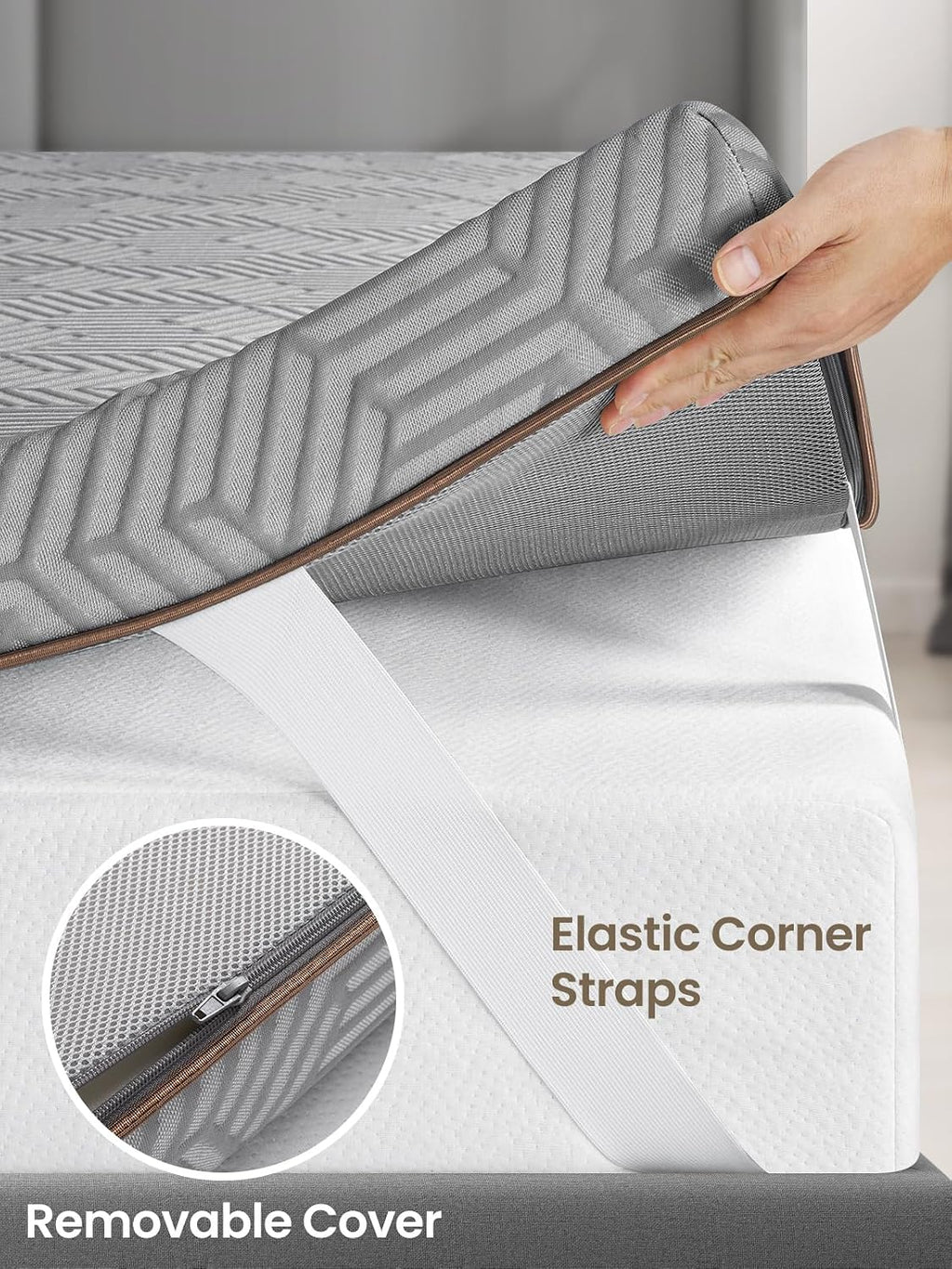 Firm Support Memory Foam Topper