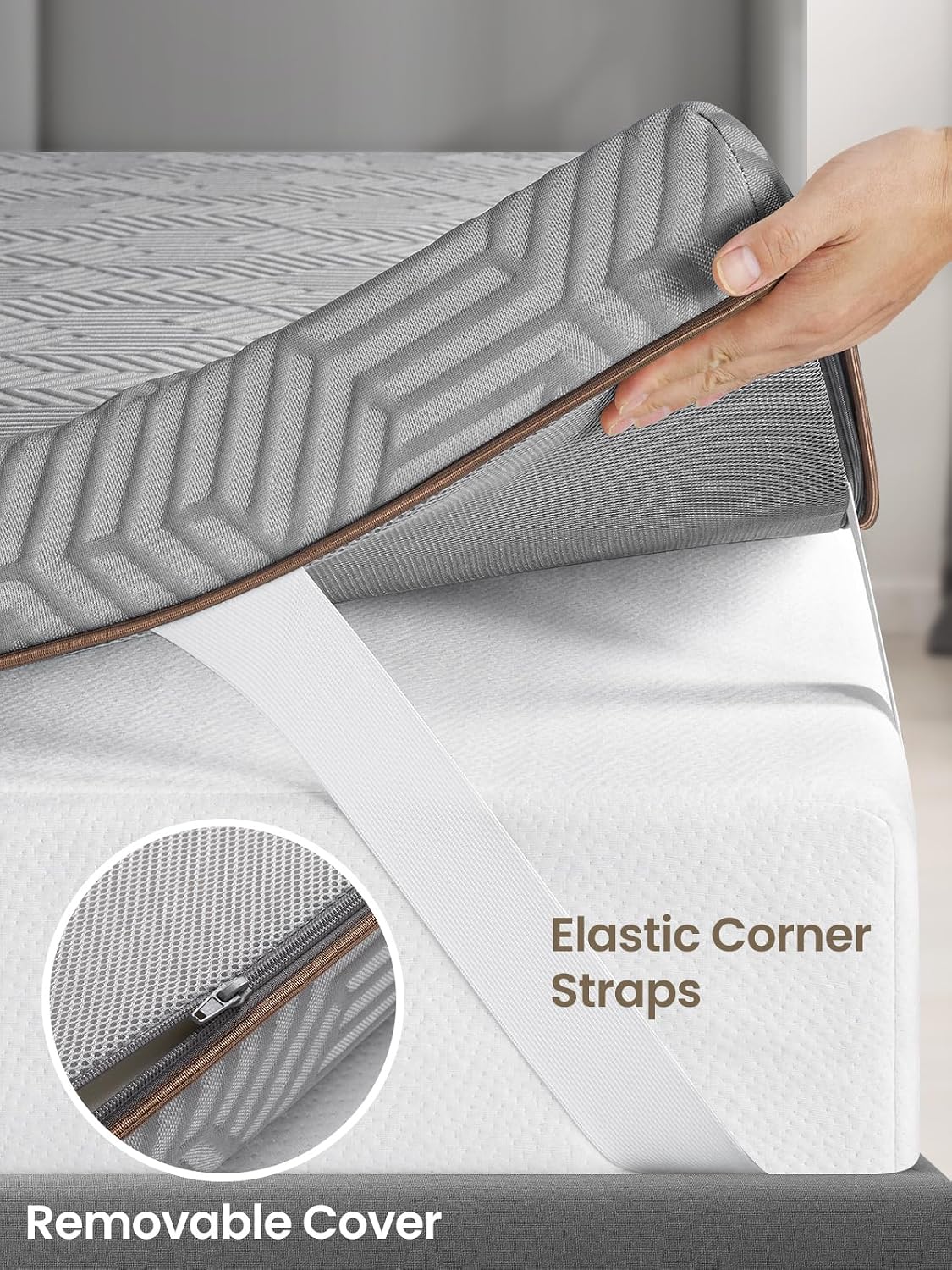 Firm Support Memory Foam Topper