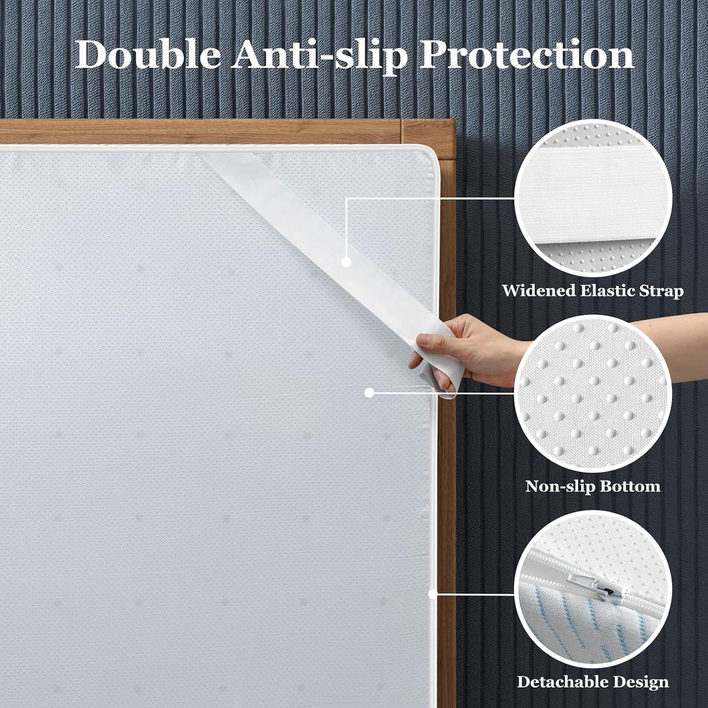 Firm Cooling Memory Foam Topper