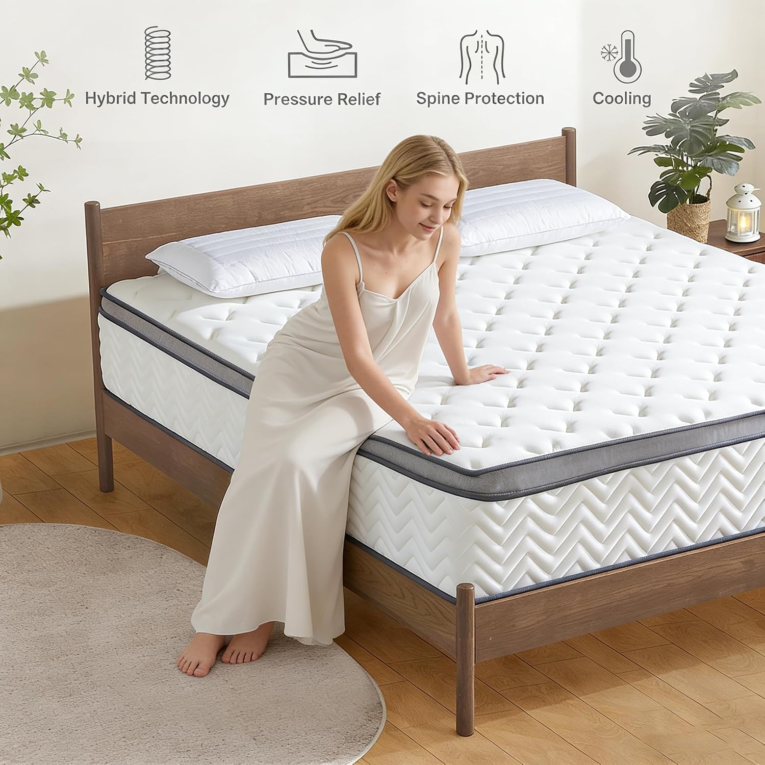 Hybrid Pocket Coil Support Mattress