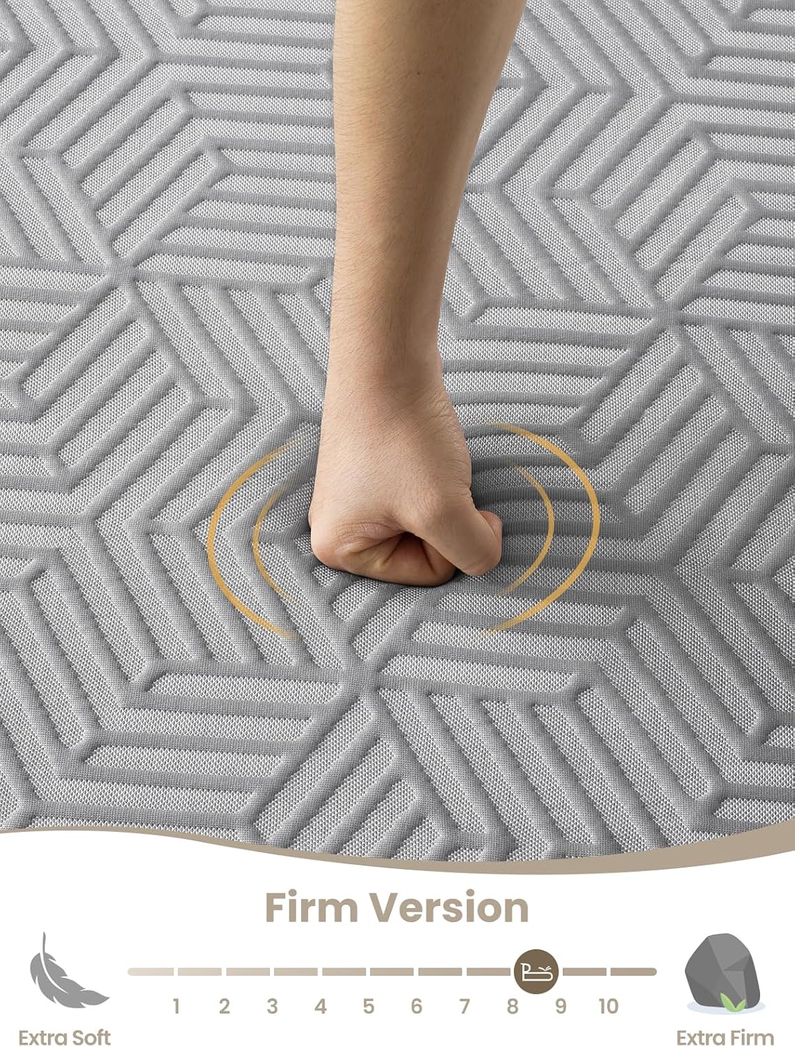 Firm Support Memory Foam Topper