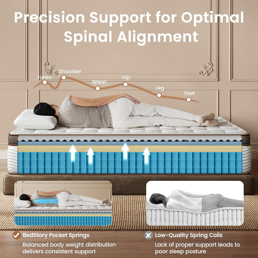 Coil Foam Pressure Relief Mattress