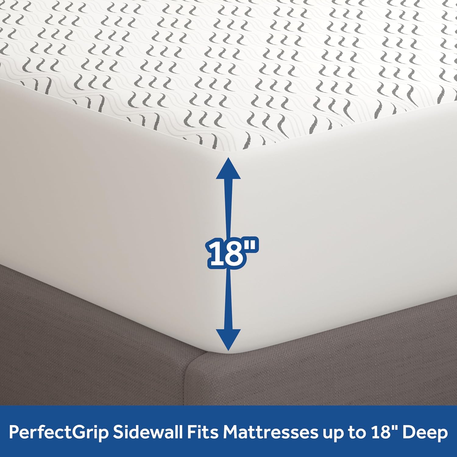 Charcoal Waterproof Mattress Protector