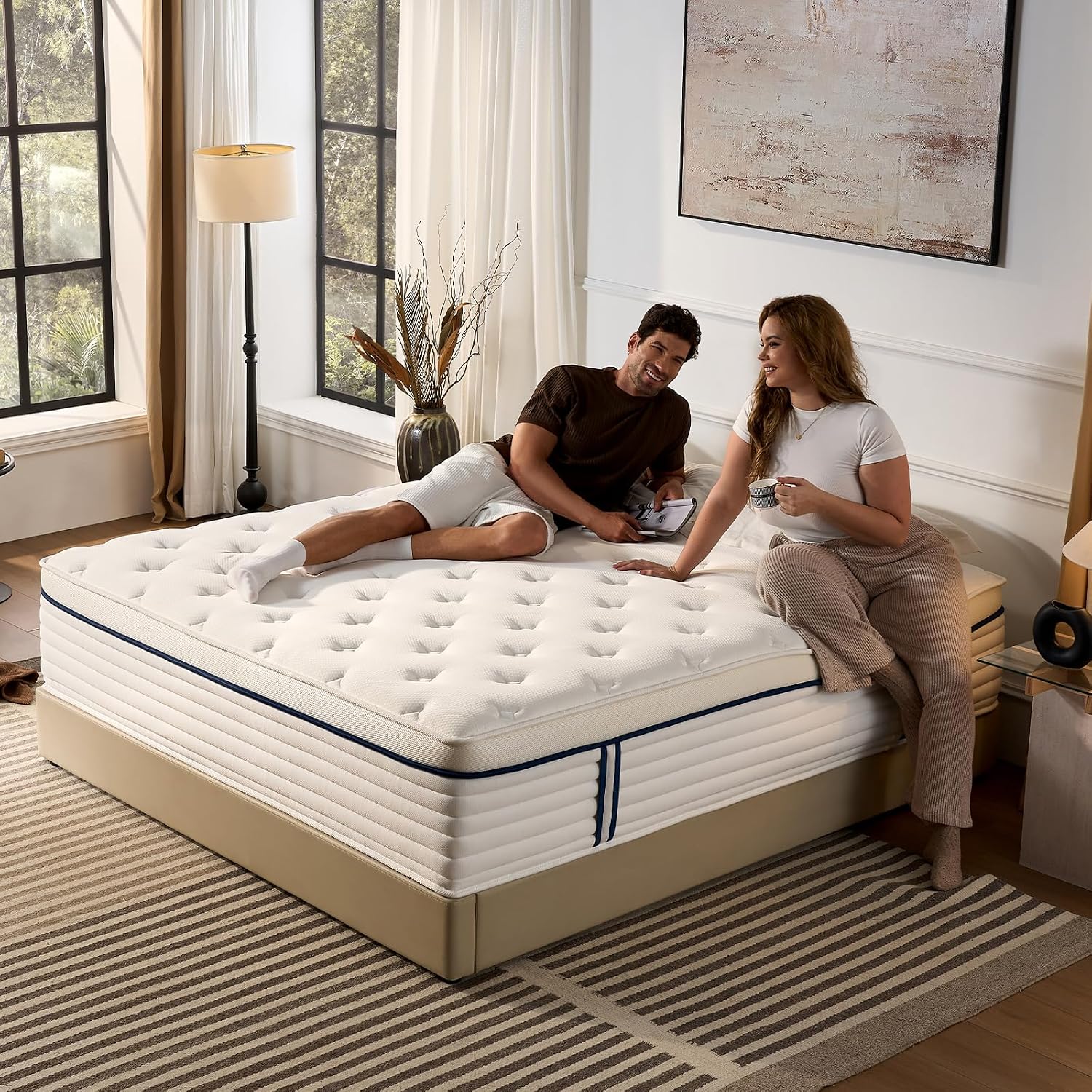 Plush Hybrid Coil Foam Mattress