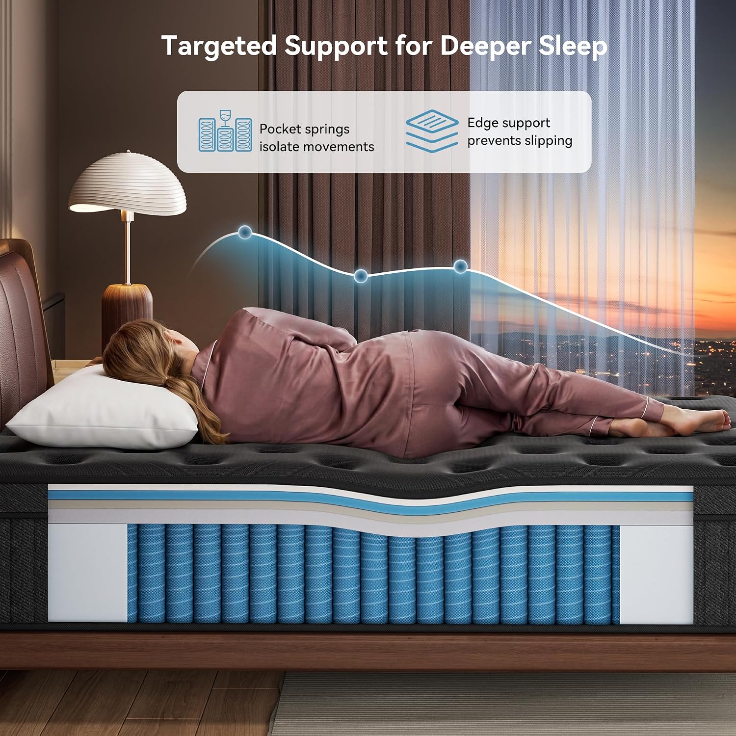 Hybrid Medium Firm Spring Mattress