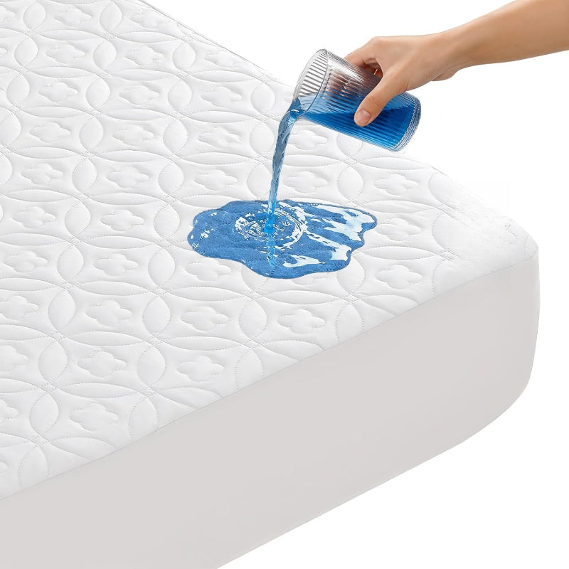 Soft Noiseless Waterproof Mattress Protector